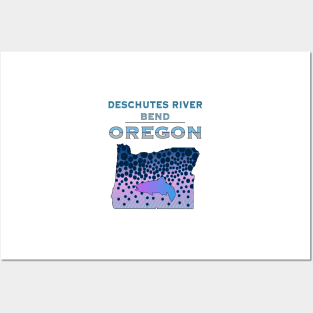 DESCHUTES RIVER BEND OREGON Posters and Art